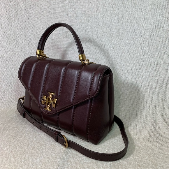 NEW Tory Burch Tempranillo Kira Small Top-Handle Satchel/Shoulder/Crossbody Bag - Picture 3 of 16